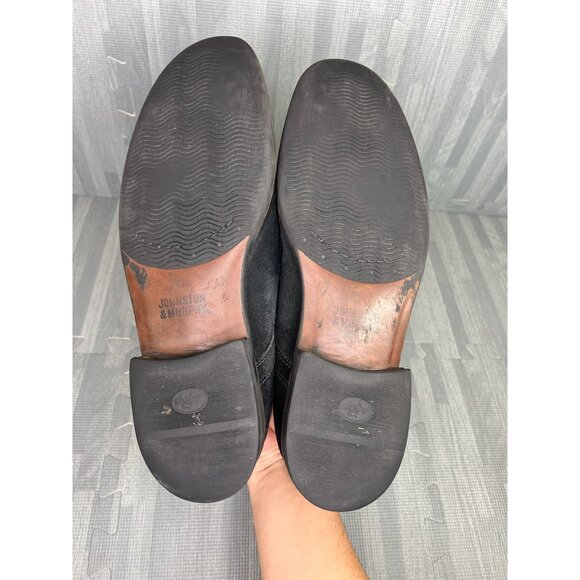 Johnston Murphy Oxford size 10 Mens Black Suede Dress Shoes main image 5